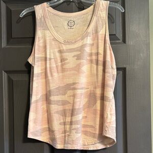 Maurices Pink Camo Tank Top